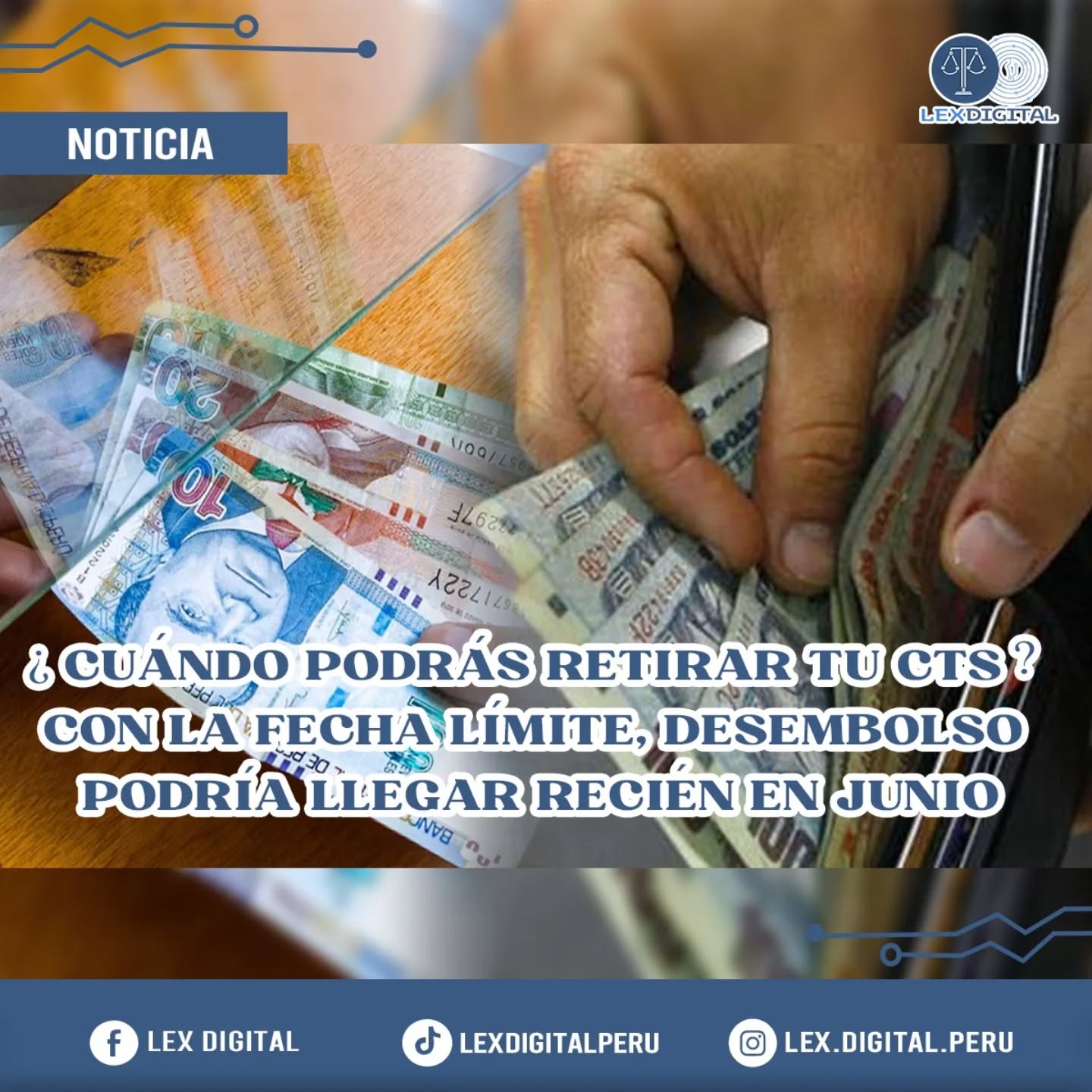 ¿CUÁNDO PODRÁS RETIRAR TU CTS? CON LA FECHA LÍMITE, DESEMBOLSO PODRÍA LLEGAR RECIÉN EN JUNIO.