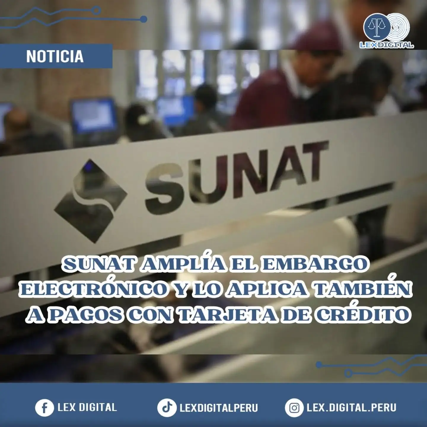 💳 SUNAT amplía embargo electrónico: pagos con tarjeta también podrán ser retenidos