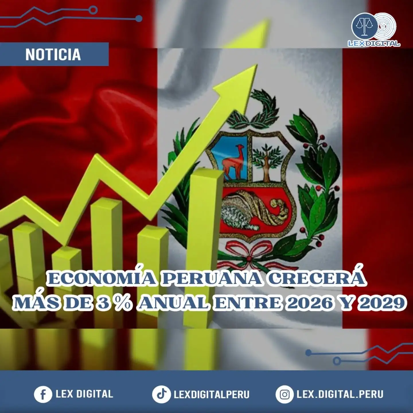 📈 Perú crecerá más de 3 % anual entre 2026 y 2029, según el Marco Macroeconómico Multianual